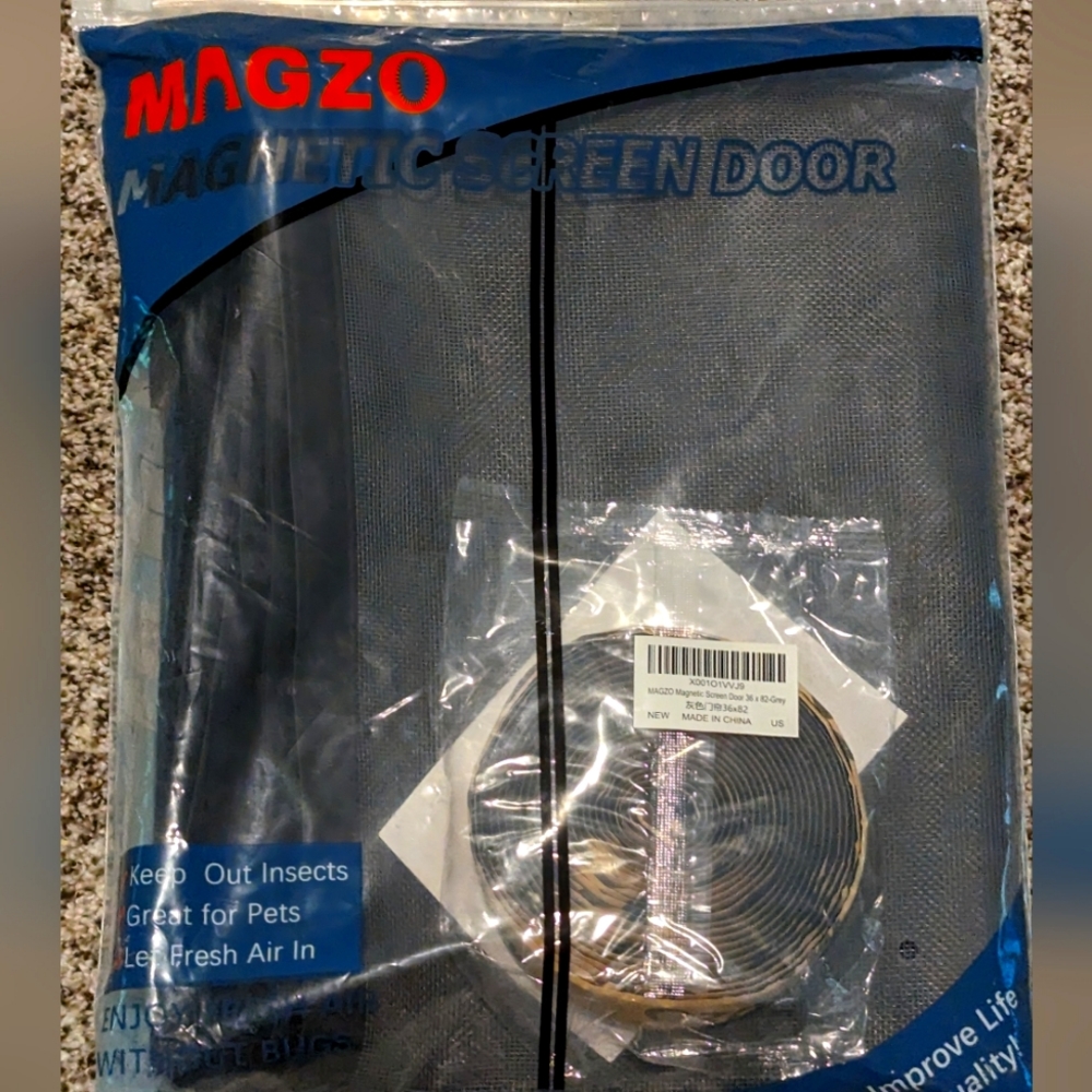 Magzo Magnetic Screen Door 36 x 82